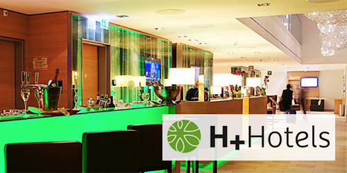 hplus hotel zuerich schweiz logo